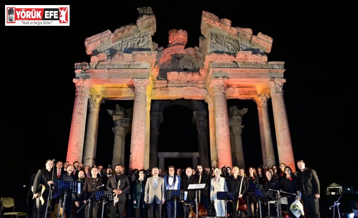 Afrodisias antik kentinde "Şifa veren ele vefa" konseri