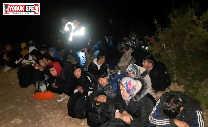 Aydın’da 122 düzensiz göçmen ile bir organizatör yakalandı