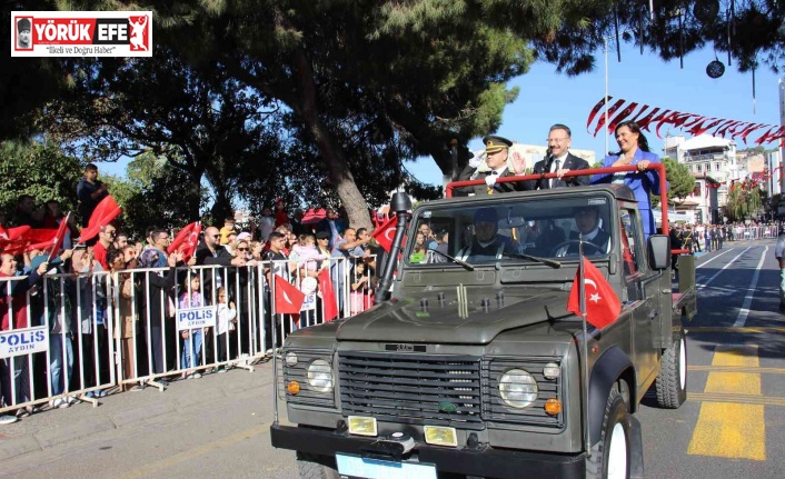 Aydın’da 29 Ekim Cumhuriyet Bayramı kutlandı