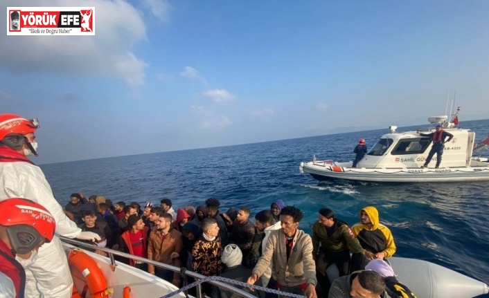 Aydın’da 35 düzensiz göçmen yakalandı, 41’i kurtarıldı