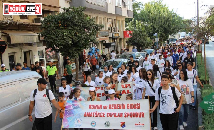 Aydın’da Amatör Spor Haftası kutlamaları coşkulu bir şekilde başladı