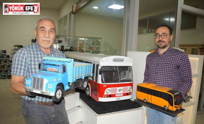 Aydın’da başladı dünyaya yayıldı, maket araçlar yoğun ilgi görüyor