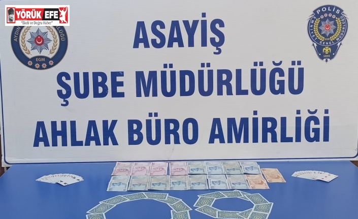 Aydın’da kıraathaneye kumar baskını