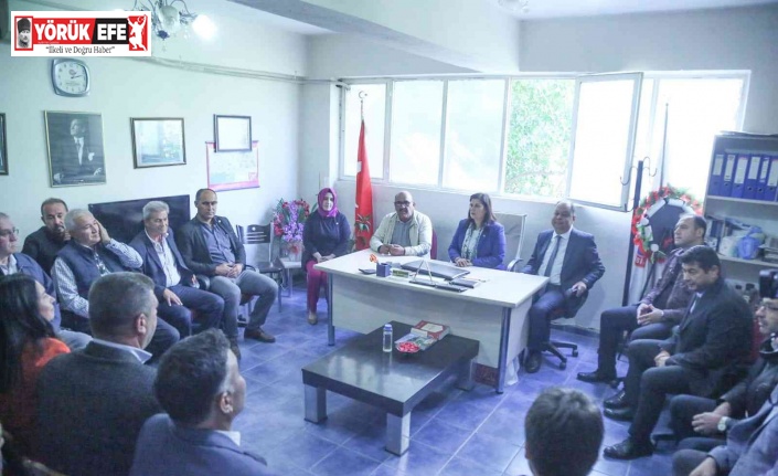 Başkan Çerçioğlu, Çineli muhtarlar ile bir araya geldi