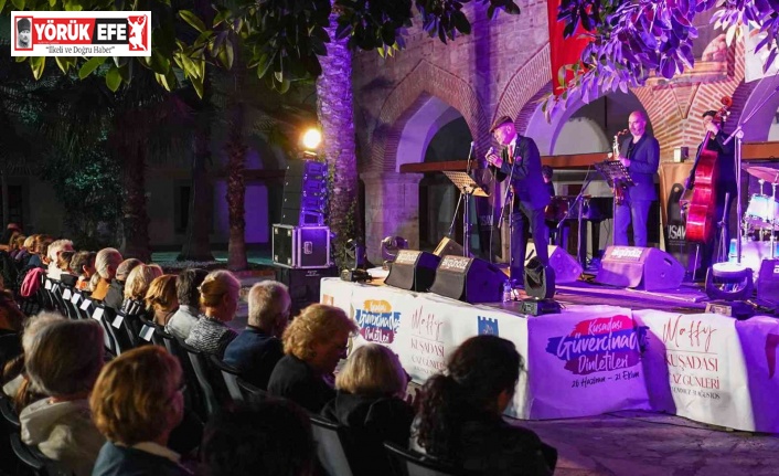 Caz müziğin kalbi Kuşadası’nda attı