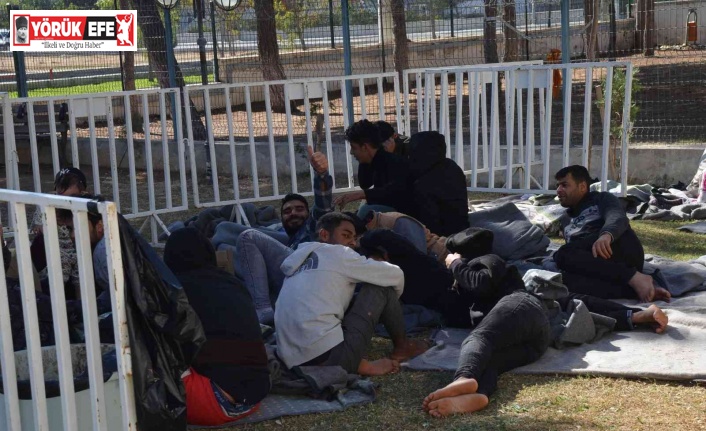 Didim’de 23 düzensiz göçmen Sahil Güvenlik ekipleri tarafından kurtarıldı