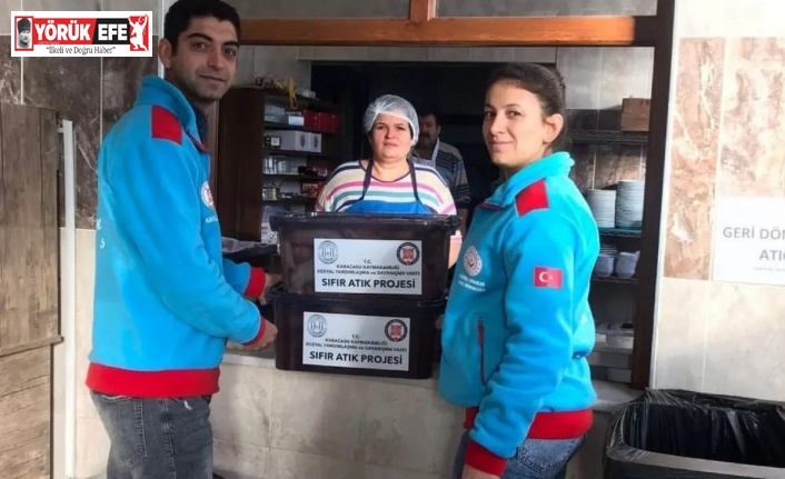 Karacasu’daki lokantalarda artan yemekler can dostlara veriliyor