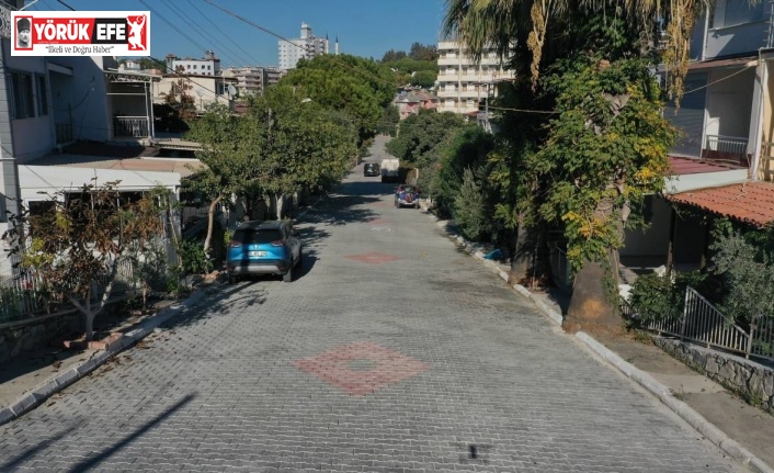 Kuşadası Belediyesi Kadınlar Denizi’ne 6 bin 500 metrekare yeni yol kazandırdı