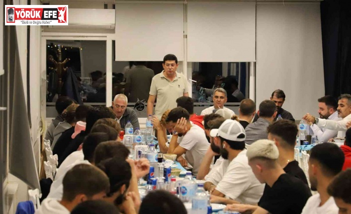 Nazilli Belediyespor akşam yemeğinde buluştu