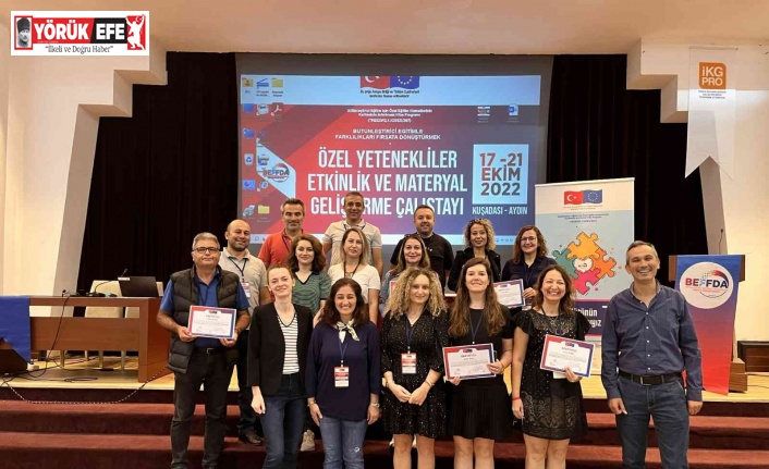 Özel Yetenekliler Etkinlik ve Materyal Geliştirme Çalıştayı Kuşadası’nda düzenlendi