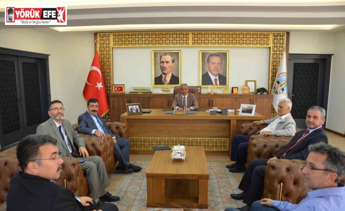 Rektör Köse, Başkan Kaplan’ı ziyaret etti