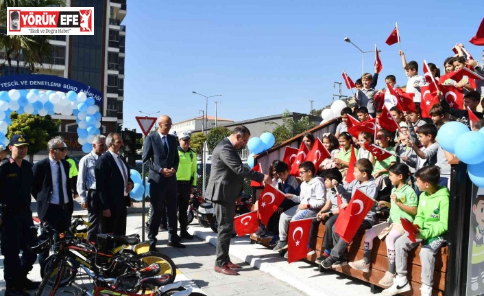 Söke’de çocuklara trafik eğitim alanı kazandırıldı
