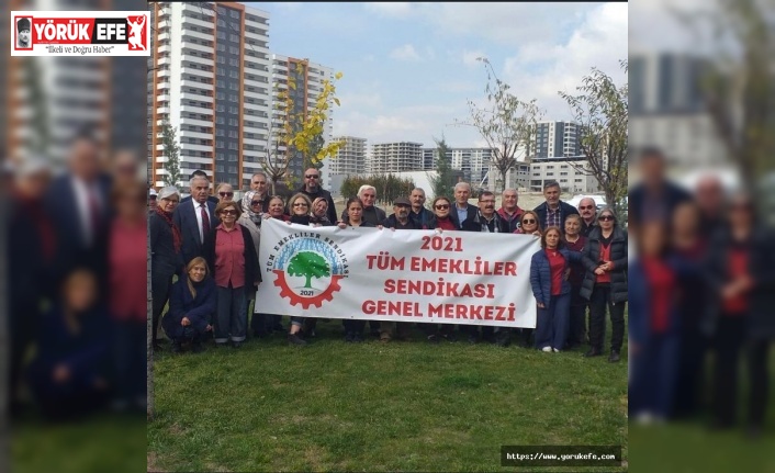 2021 Tüm Emekliler Sendikası’nın Ankara Yeni Mahallede Küçük Bir Ormanı Var Artık