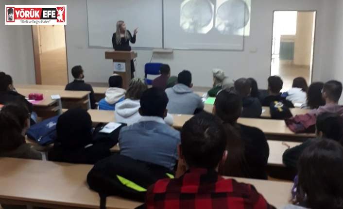 ADÜ Kuyucak MYO öğrencilerine organ bağışı semineri