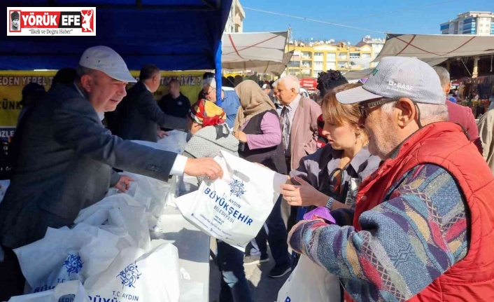 Aydın Büyükşehir Belediyesi ata tohumlarından kışlık sebze fidesi dağıtımına başladı