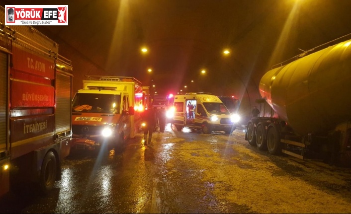 Aydın-İzmir Otobanı’nda trafik kazası: 1 yaralı