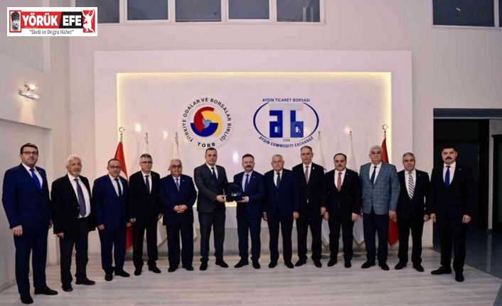 Aydın Ticaret Borsası Aydın Valisi Aksoy’u ağırladı