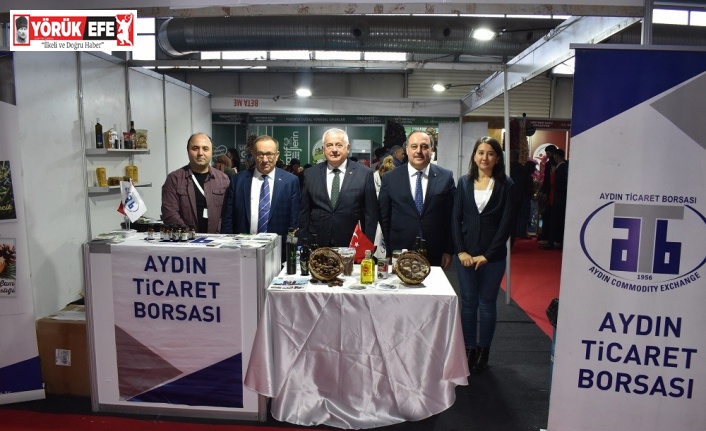 Aydın Ticaret Borsası, Diyarbakır’daki fuarda yoğun ilgi gördü