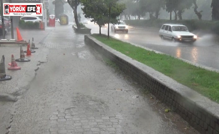 Aydın’a kuvvetli yağış uyarısı