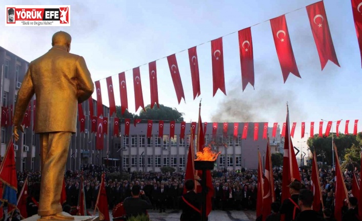 Aydın’da 10 Kasım Atatürk’ü Anma Töreni gerçekleşti