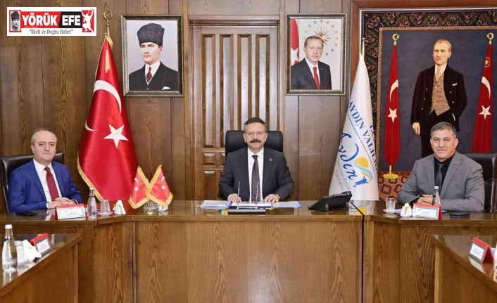 Aydın’da asayiş toplantısı yapıldı