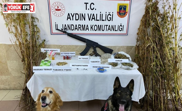 Aydın’da eş zamanlı uyuşturucu operasyonu: 26 gözaltı