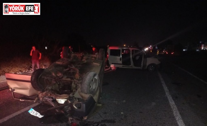 Aydın’da trafik kazası: 1’i ağır 2 yaralı