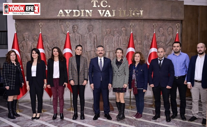 Aydınlı girişimciler, Vali Aksoy’a ürünlerini tanıttı