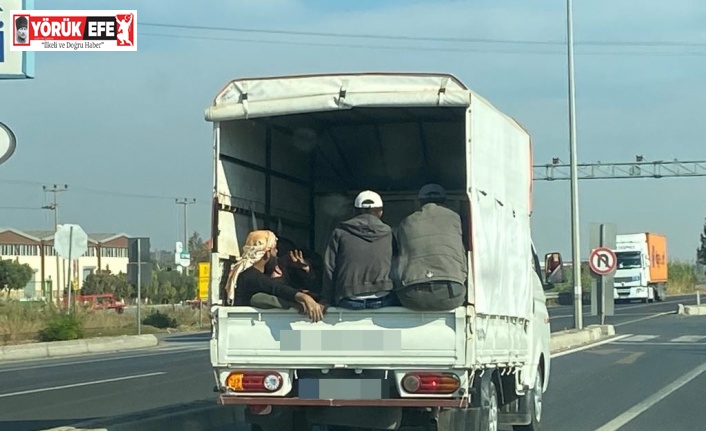 Canlarını hiçe sayarak dakikalarca yolculuk yaptılar