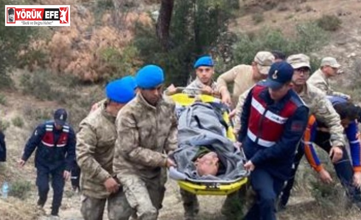 Çine’de kaybolan şahsı Jandarma ekipleri sağ olarak buldu