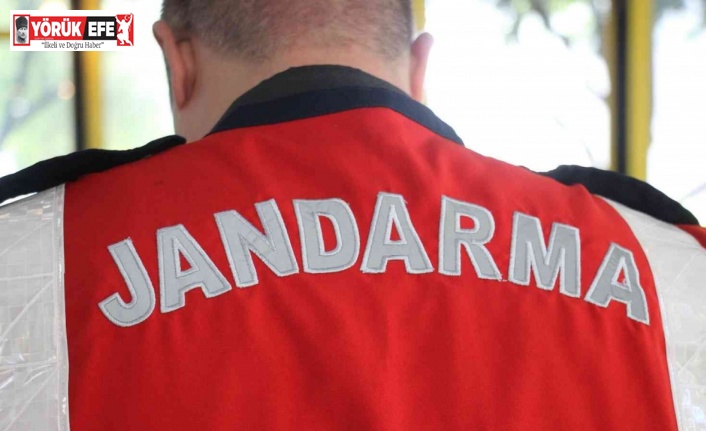 Germencik’te hırsızlar jandarma ekiplerine takıldı