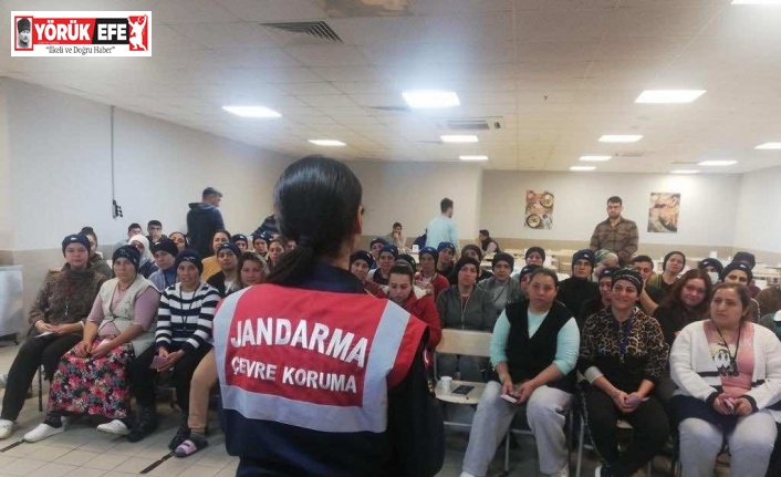 Jandarma Çineli vatandaşları bilgilendirdi