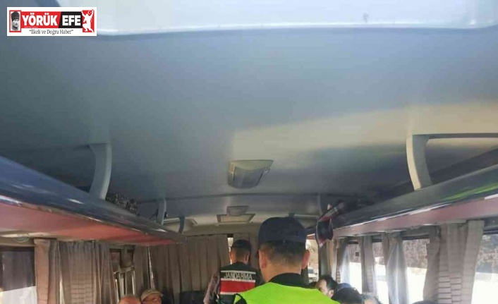 Jandarma yolculara KADES’i tanıttı