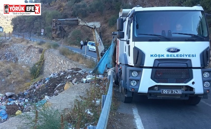 Koçak Kanyonu, Köşk Belediyesi ekipleri tarafından temizlendi
