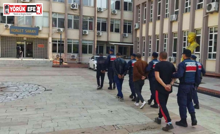 Köşk’te bakır kablo hırsızları yakalandı