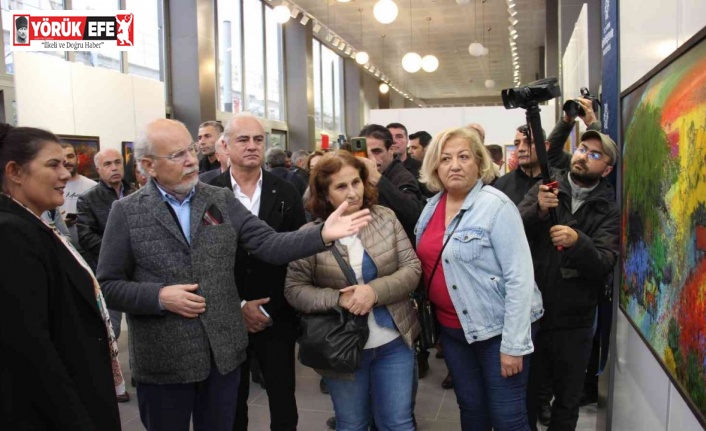 Ressam Kahramanın Güz adlı resim sergisi Aydında açıldı