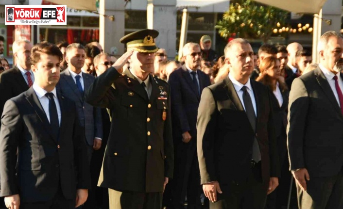 Söke’de, Atatürk törenlerle anıldı