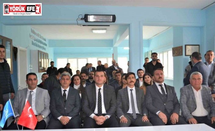 Ülkücüler Karacasu’daki yeni hizmet binasını törenle hizmete açtı