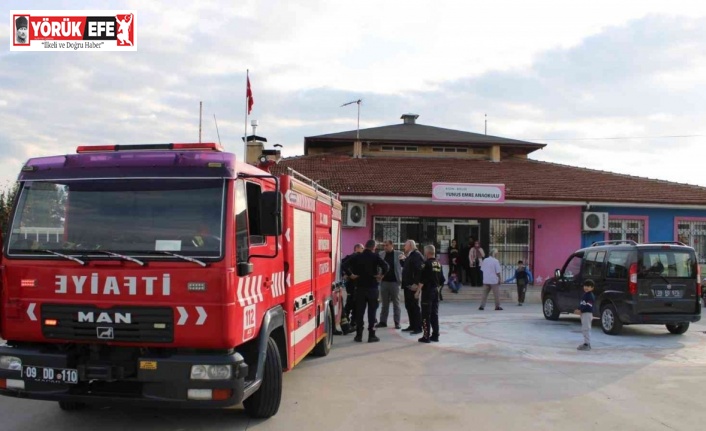 Anaokulunda çıkan yangın panikletti