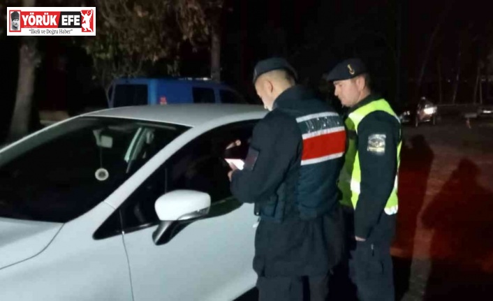 Aydın’da jandarma ekipleri yılbaşı denetiminde