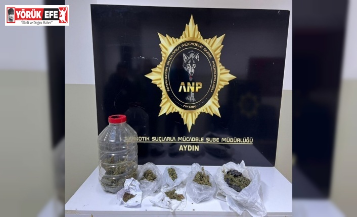 Aydın’da uyuşturucuyla mücadele sürüyor