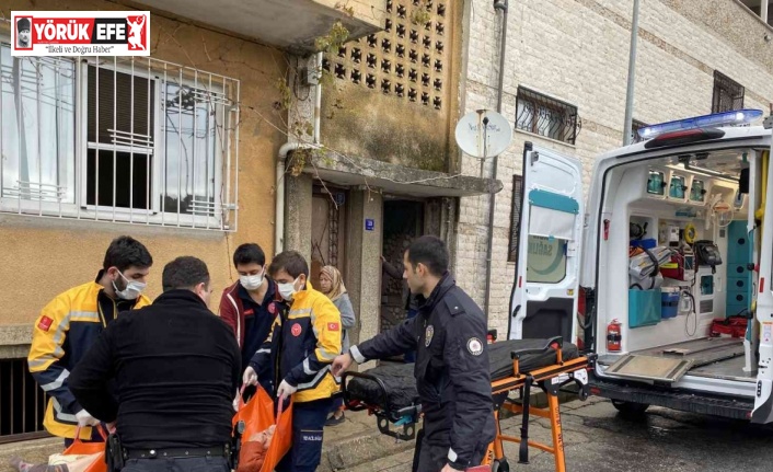 Aydın’da yaşlı kadını itfaiye ekipleri kurtardı