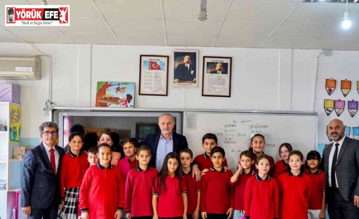 Başkan Atabay, minik öğrenin ricasını kırmadı