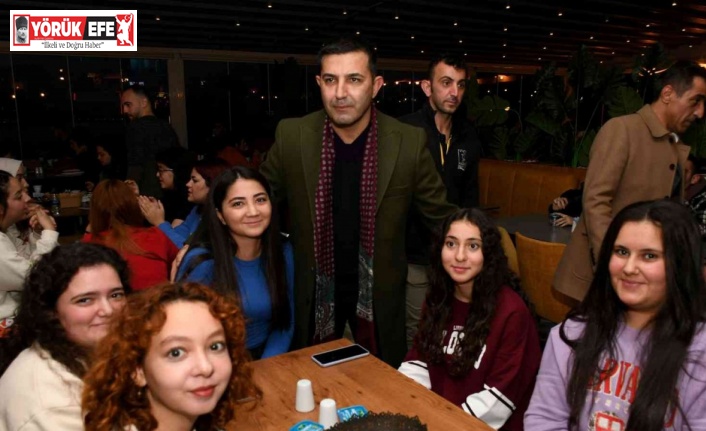 Başkan Günel, öğrencilerle yemekte buluştu