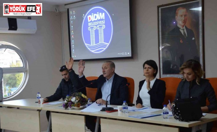 Didim Belediye Meclisi son meclis toplantısını yaptı
