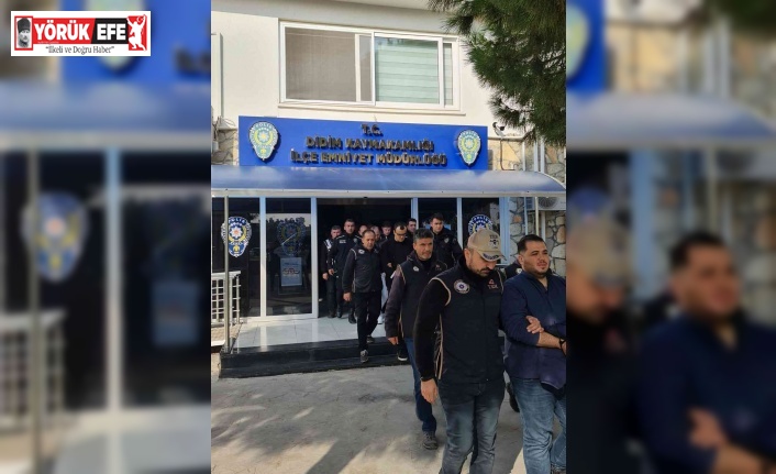 Didim’de yakalanan 9 FETÖ üyesinden 5’i tutuklandı