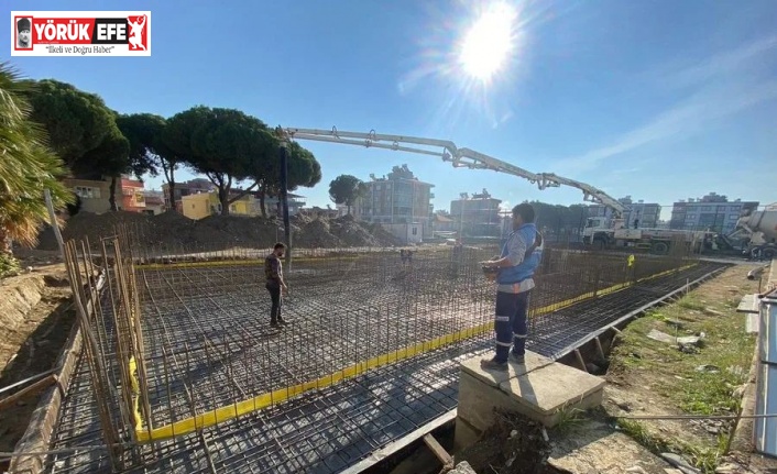 Germencik’te, Gençlik Merkezi için çalışmalar hız kesmiyor