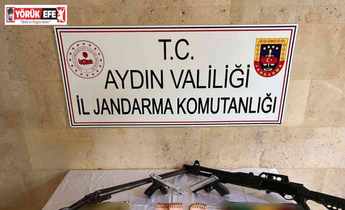 Germencik’te silah kaçakçılığı operasyonu