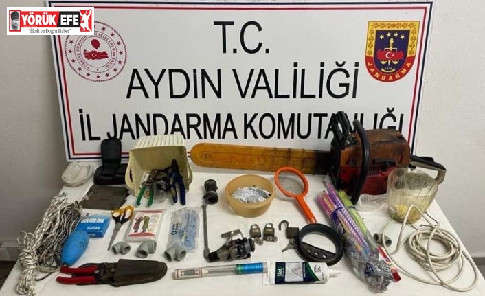 Jandarma Kasım ayında 60 hırsızlık olayını aydınlattı