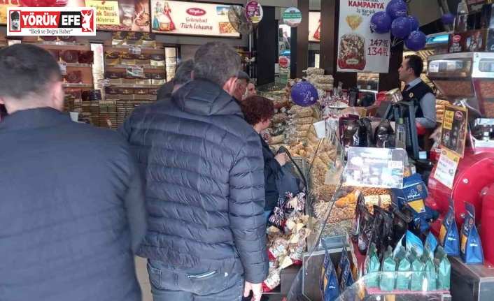 Kuruyemişçilerde manzara değişmedi